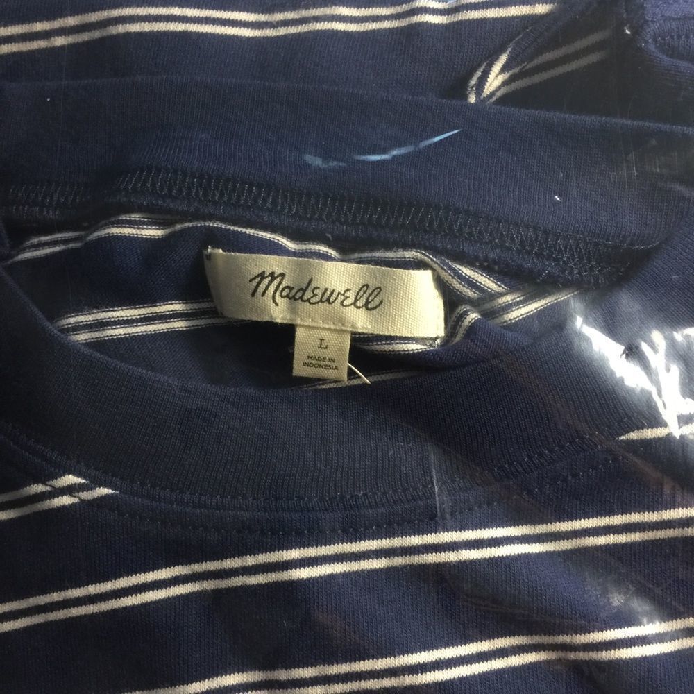 Madewell Tina Stripe T-Shirt Dress - Picture 7 of 7